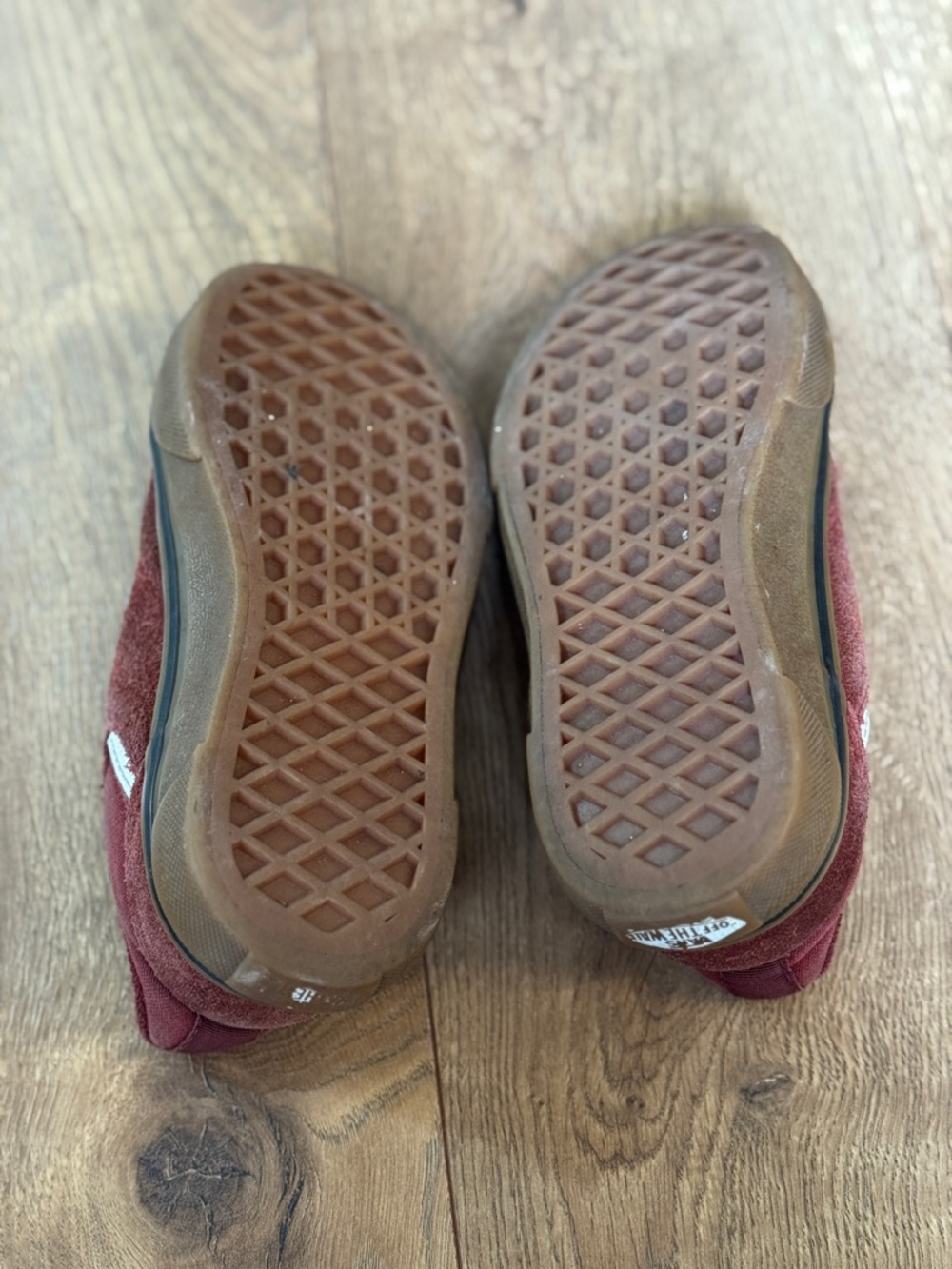Vans Kids Classic Low-Top Sneakers in Burgundy, little kid size 10 - Picture 4 of 4